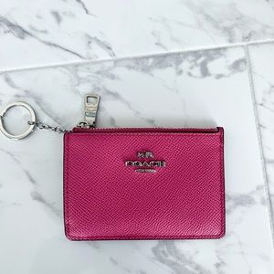 Coach Skinny Mini keyring wallet